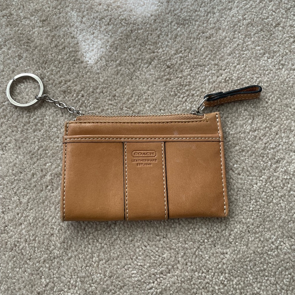 Coach keychain wallet